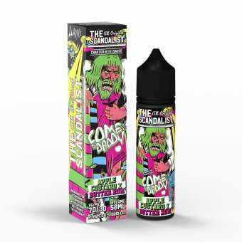 Жидкость THE SCANDALIST - Come to Daddy (Яблочный заварной крем с каплей ромового масла) 58мл 0мг