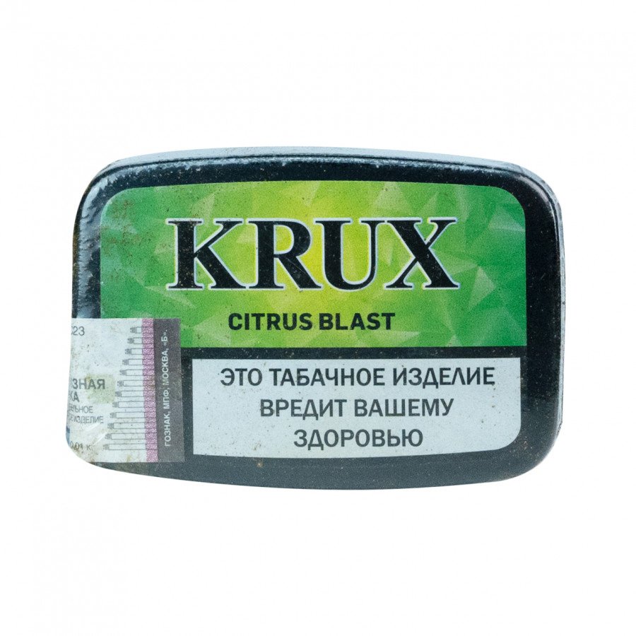 Фото и внешний вид — Табак Нюхательный KRUX - Citrus Blast (Цитрусы) 10гр