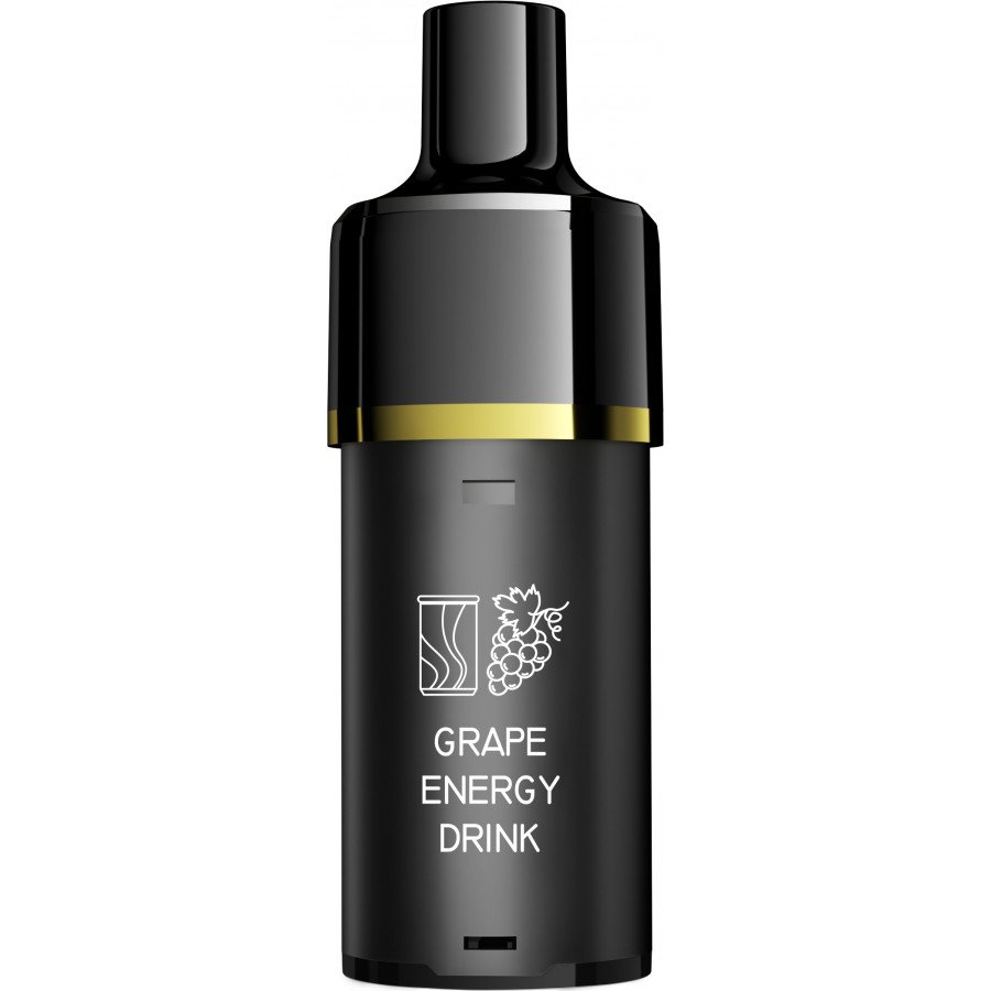 Фото и внешний вид — Картридж HQD LUX - Grape Energy Drink (Энергетик виноград)