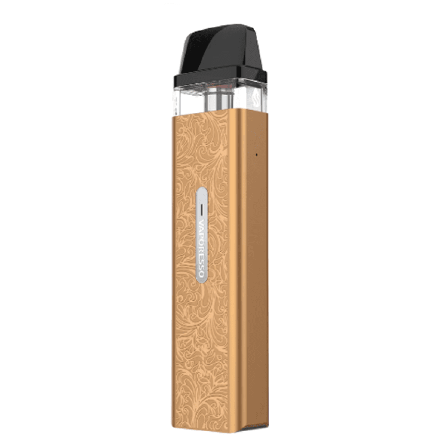 Фото и внешний вид — Комплект VAPORESSO XROS mini starter kit - Bronze Gold (1000мАч, 2мл, 16Вт)