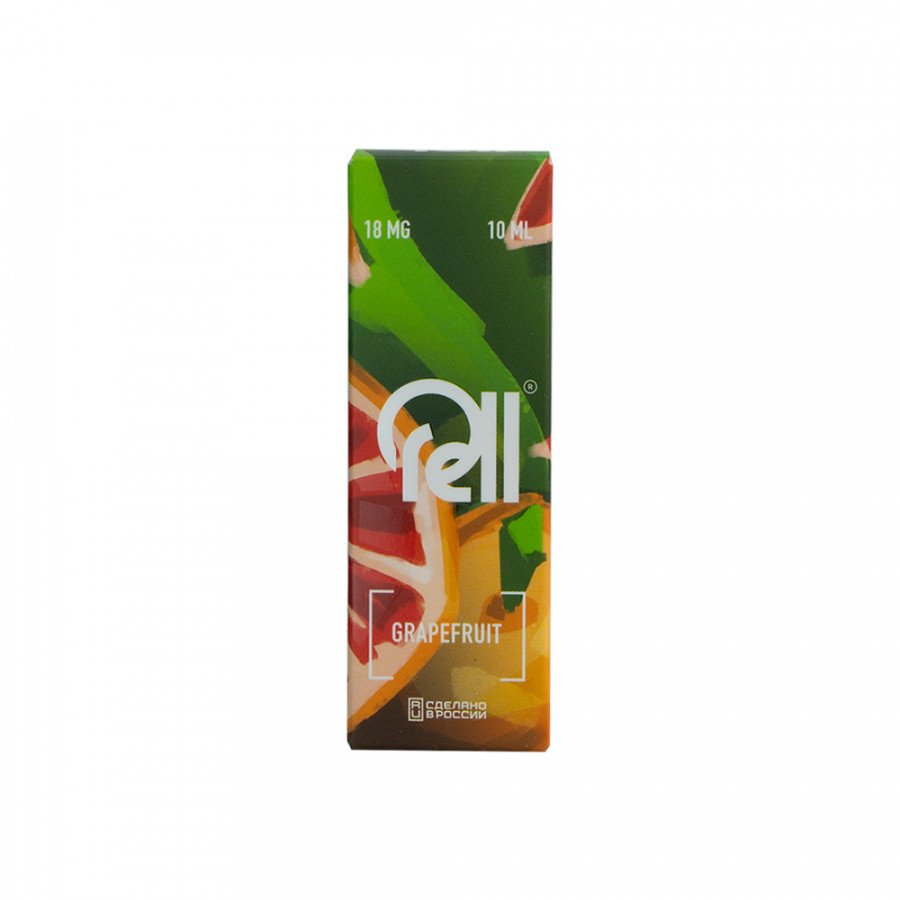 Фото и внешний вид — Жидкость RELL GREEN SALT - Grapefruit (Грейпфрут) 10мл 18мг
