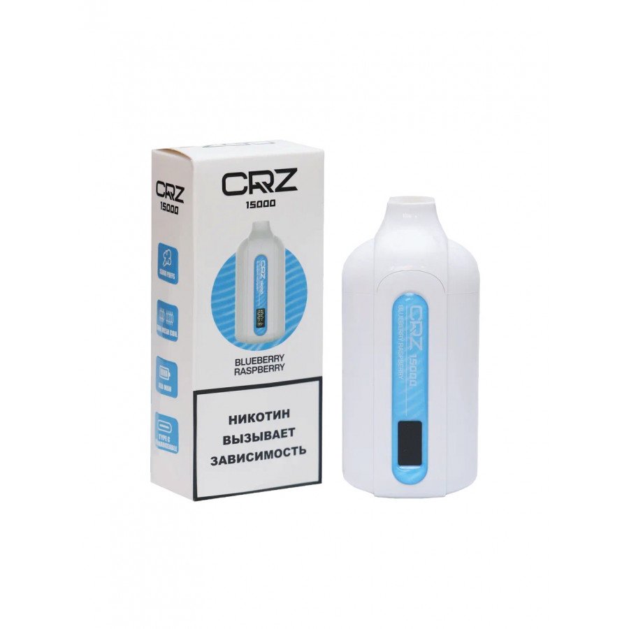 Фото и внешний вид — CRZ 15000 - Blueberry Raspberry (Черника Малина)