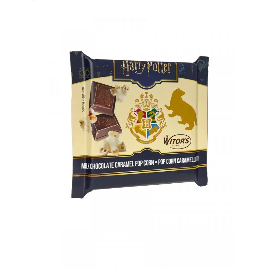 Фото и внешний вид — Witor's Harry Potter Choc&Popcorn (Виторс Гарри Поттер Шоколад Попкорн) 40г (24шт/уп)