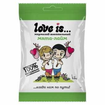 Мармелад LOVE IS ЖуйМиксик Мята Лимон Лайм 20г (20шт)*8