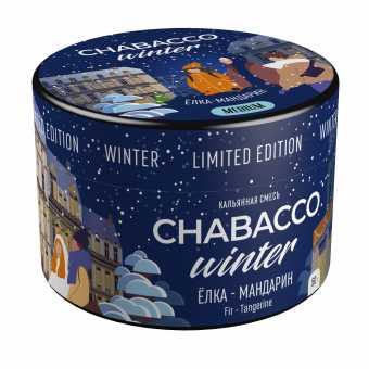 Смесь для кальяна Chabacco 50гр medium - Fir Tangerine (Елка мандарин)