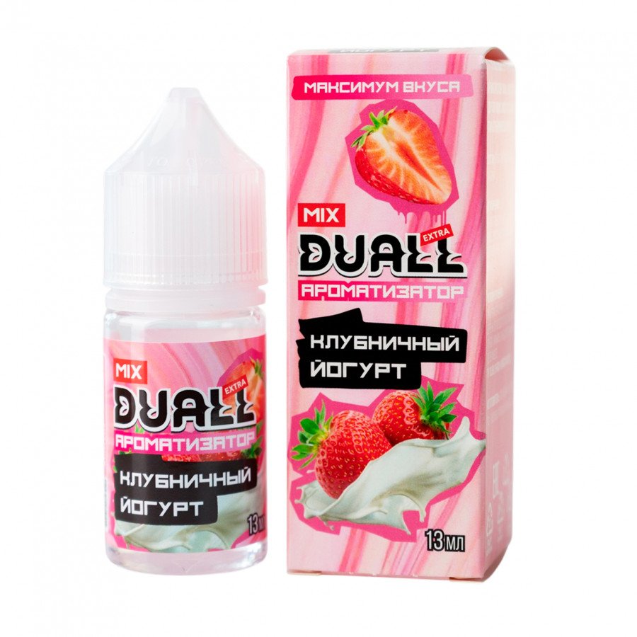 Фото и внешний вид — Конструктор DUALL MIX EXTRA - Клубничный Йогурт 30мл 0мг