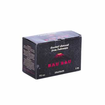 Уголь BAU BAU (1кг 25мм 72шт)