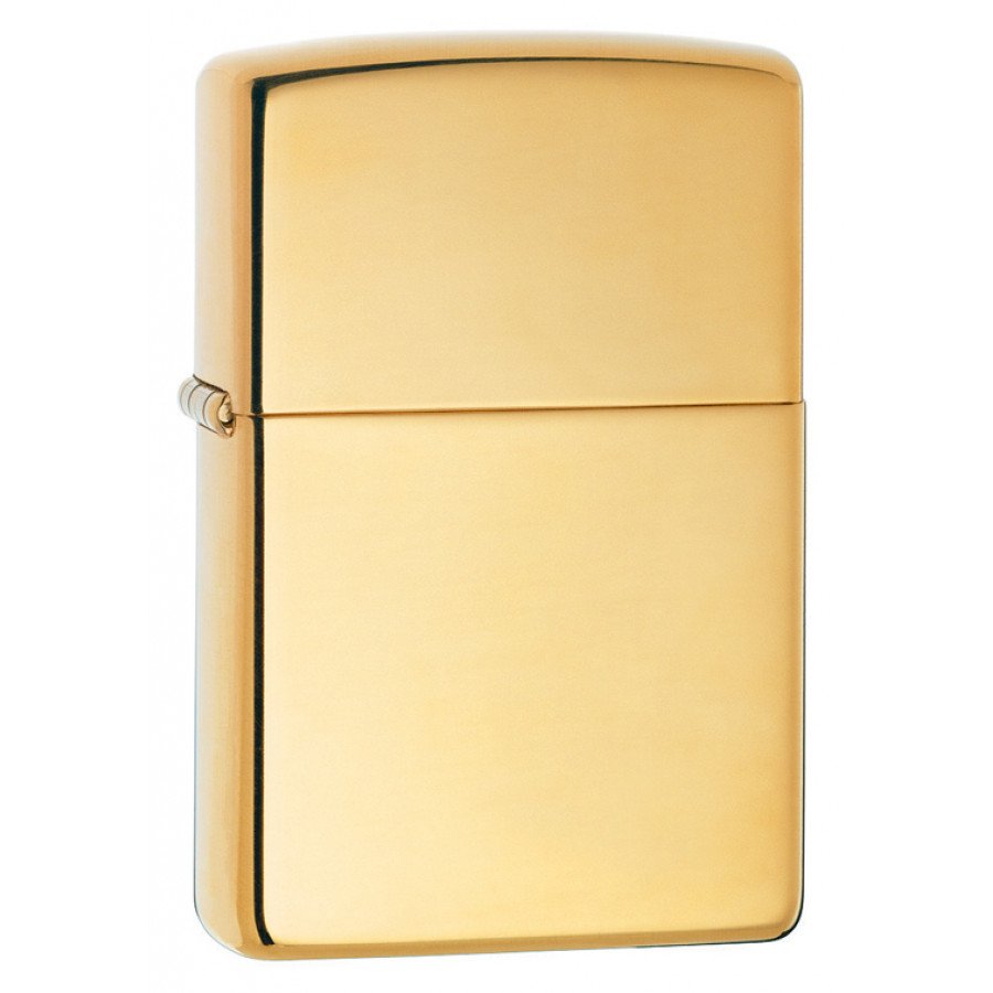 Фото и внешний вид — Зажигалка ZIPPO 254 B High Polish Brass