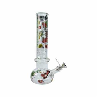 БОНГ стекло 30,5см ILL10/6363-3 рисунок CRYSTAL
