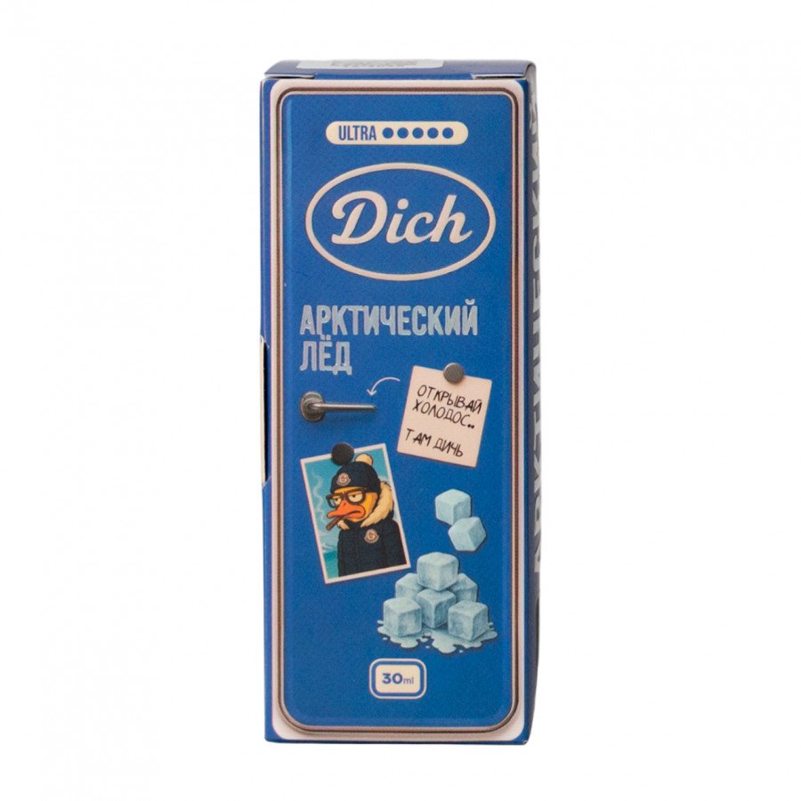 Фото и внешний вид — Жидкость DICH SALT - Арктический Лед 30мл strong