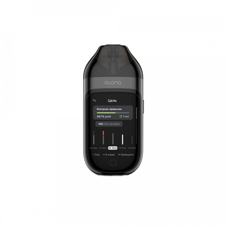 Фото и внешний вид — Набор PLONQ META SMART - Черный (1000мАч, 3мл, 30Вт)