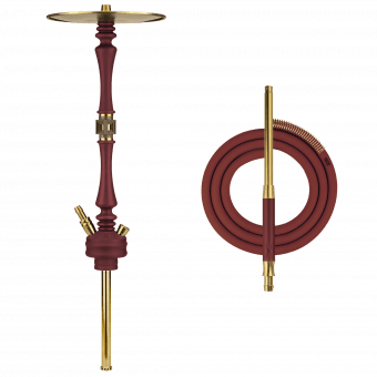 Кальян HOOB - Mars (Wine Red x Gold) Без колбы