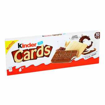 Киндер Кардс 128г (20шт/уп)