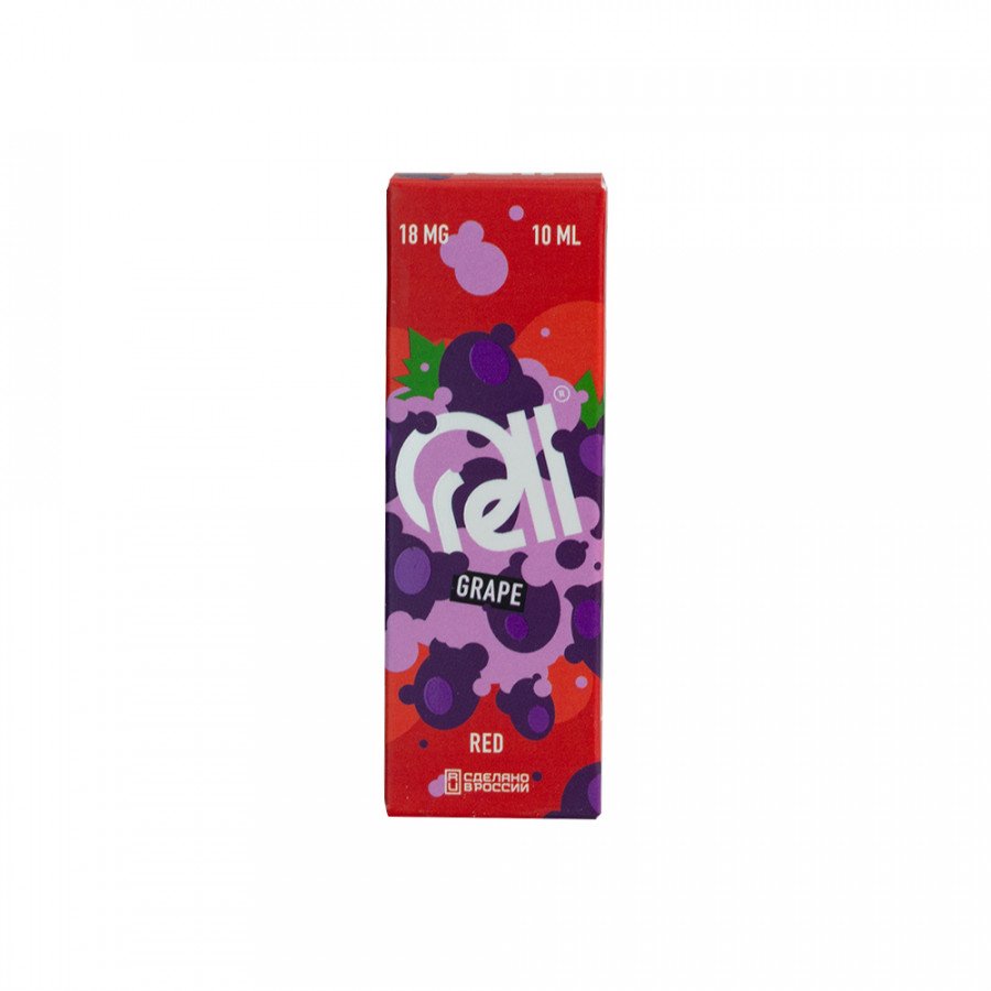 Фото и внешний вид — Жидкость RELL RED SALT - Grape (Виноград) 10мл 18мг