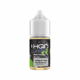 Жидкость HQD ORIGINAL SALT - Blackcurrant (Черная смородина) 30мл strong