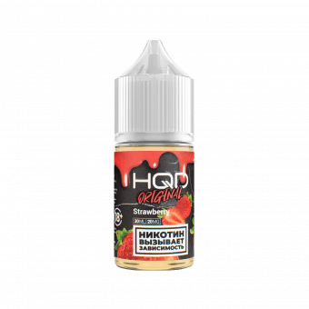Жидкость HQD ORIGINAL SALT - Strawberry (Клубника) 30мл strong