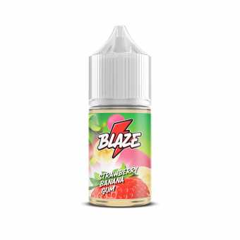 Жидкость BLAZE SALT - Strawberry Banana Gum (Клубнично-банановая жвачка) 30мл 20мг
