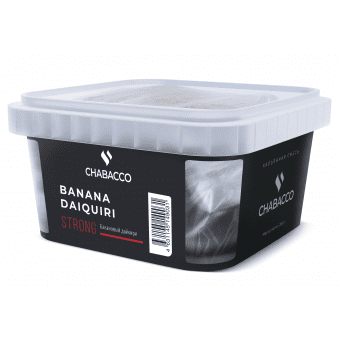 Смесь для кальяна Chabacco 200г strong - Banana Daiquiri (Банановый Дайкири)