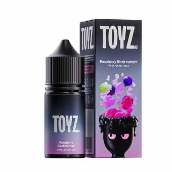 Жидкость TOYZ SALT - Raspberry Black Currant (Малина смородина) 30мл 20мг