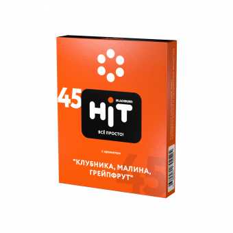 Табак для кальяна HiT 30г - 45. Клубника Малина Грейпфрут