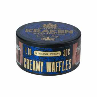 Табак для кальяна KRAKEN strong 30г - Сливочные Вафли